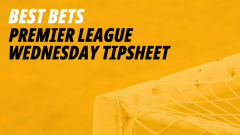 Betfair banner for Premier League betting tips on Wednesday including Burnley vs Man City